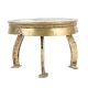 Brass Round Pooja Chowki