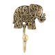 Brass Single Elephant Hook