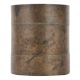 Brass Rice Measuring Pot Padi With Patina