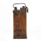 Old Brass  Petrol Can With Cap And Handle