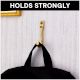J Single Brass Hook In Golden Finish
