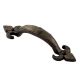 Antique Fleur De Lis Medium Metal Cabinet Handles