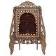 Artistic Bone Inlay Wooden Mirror Frame