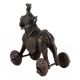Old Horse With Rider Temple Toy With A Turbaned Rider