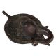 Ganesha Face On Leaf Wall Hanging