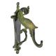 Brass Antique Peacock Design Wall Bracket