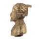 Brass Indian Chatrapati Shiva Bust Statue
