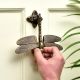 Antique Dragonfly Iron Door Knocker