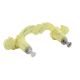 Yellow Distressed Iron Bow Wardrobe Handle