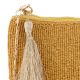 Beige Beaded Evening Purse Handbag