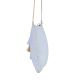 White Mrs Beaded Cross Body Sling Bag