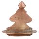 Brass Ganesha Diya In Abstract Form