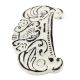 Cream Distressed Vase D Pull Iron Handle