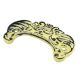 Yellow Distressed Vase D Pull Iron Handle