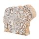 Set Of 1 Piece New Wooden Printing Block
