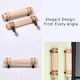 Round Stick Rattan Small Cabinet Handles (5 Inch)