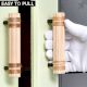 Round Stick Rattan Small Cabinet Handles (5 Inch)