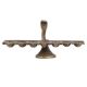 Vintage Arti Lamp 7 Jyots With Cobra Handle
