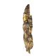 Vintage Laxmi Statue In Brass