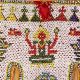 Vintage Beaded Toran Doorway Hanging