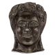 Brass Ancient Roman Young Man Head Ashtray