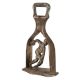 Brass Bottle OpenerÂ With Athlete Figurine