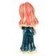 Porcelain Doll Little Girl in Blue DressÂ And Red Hair