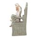 Baby Girl Porcelain Doll On Chair