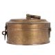 Vintage Used Plain Box With Handle