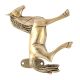 Brass Horse Animal Door Handles In Pair