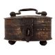 Old Brass Middle Eastern Storage Box