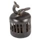 Brass Peacock Foot ScrubberÂ In Black Finish