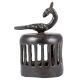 Brass Peacock Foot ScrubberÂ In Black Finish