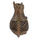 Brass Dhokra Kangaroo With Child Statue