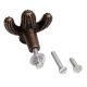Antique Cactus Iron Cabinet Knobs