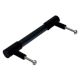 Black Small Cylinder Glass Door Handles