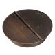Brass Half Open Lid Storage Box