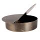 Brass Half Open Lid Storage Box