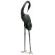 Brass Crane Statue Black Finish