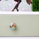 Tropical theme Jaguar Ceramic Cabinet Knobs with gold work