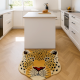 Hand tufted Rug Woolen Himalayan Leopard Head Rug