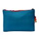 Handmade Multicolored Big Leaf Beaded Cotton Sling Bag