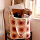 Handmade Boho Crochet Shoulder Bags for Womens