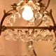 Clear Crystal Glass Octagonal Christmas Ornaments-Chandelier Drop-Set of 20