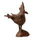 Handcrafted Brass Garuda Statue in Tribal Art