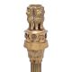 Brass Statue Of Ashoka Pillar With Four Lions