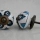 Forest Green Leaf Dresser Knob