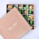 25 Pieces Green and Golden Coloured Christmas Ornament