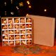 25 Pieces Amber Glass Ornaments - Christmas Tree Ornaments