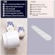White Ceramic Adhesive Hooks for Painted Walls